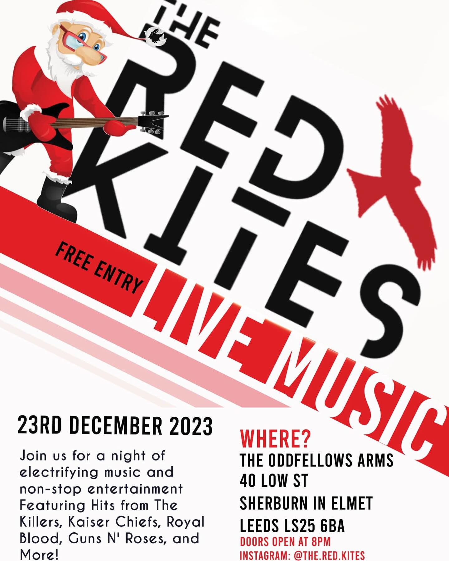 1 week to go 🤘🎄

Does the day after “Mad Friday” have a daft name too? Insane Saturday maybe 🤔 

Whatever you call it, we’ll be bringing the Christmas cheer to @theoddfellowsarmssherburn 🎅🤶🧑‍🎄🥂🍻

#coverband #rocknrollchristmas #livemusic #supportyourlocal